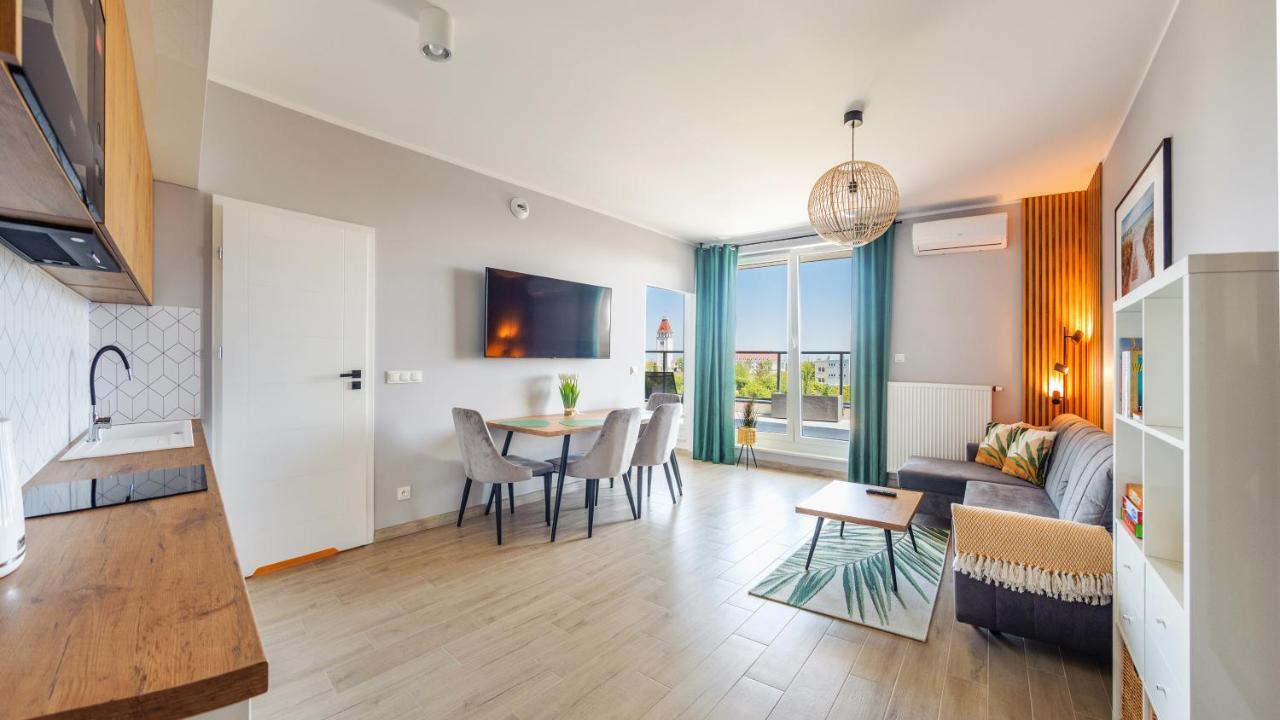 Apartamenty Delux Sun & Snow Nowe Hallerowo Z Przestronnym Tarasem - Blisko Centrum Władysławowo Exterior foto